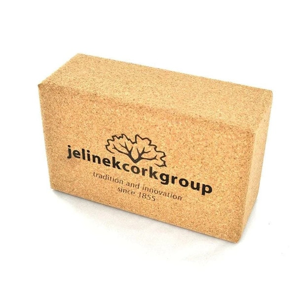 Personalized cork yoga blocks